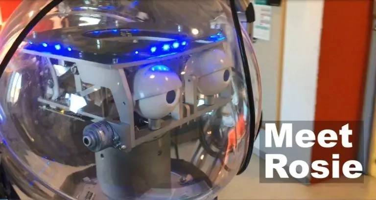 八,瑞典皇家理工学院研发的rosie机器人